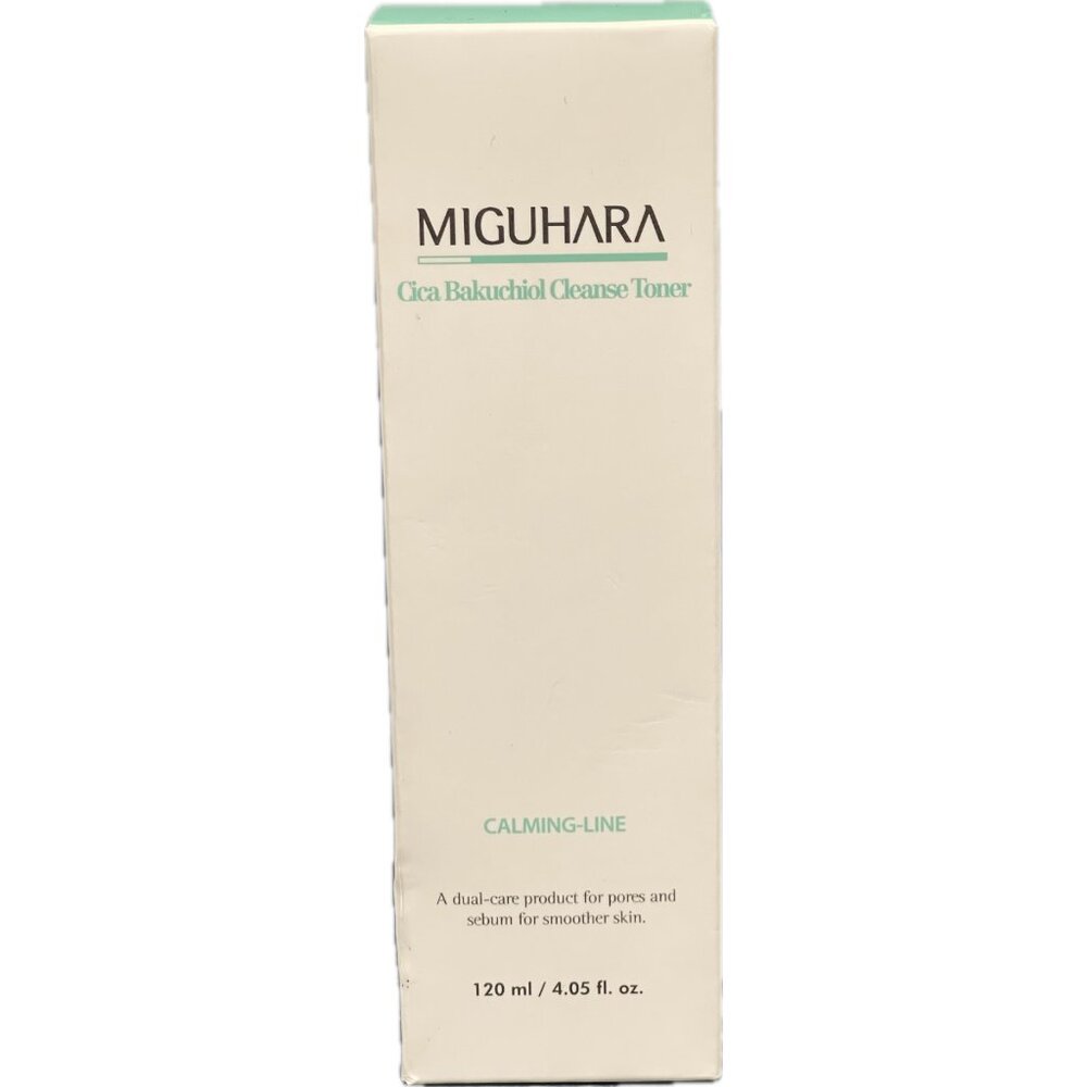 MIGUHARA Cica Bakuchiol Cleanse Toner 120ml 4.05 oz NEW IN BOX